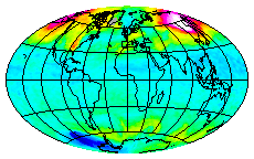 Ozone Field of 25 December 2020