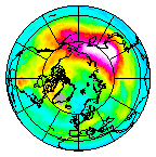 Ozone Field of 25 December 2020