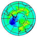 Ozone Field of 25 December 2020
