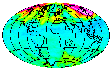 Ozone Field of 01 January 2021