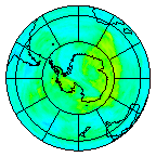 Ozone Field of 01 January 2021
