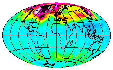 Ozone Field of 25 January 2021