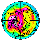Ozone Field of 25 January 2021