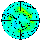 Ozone Field of 25 January 2021