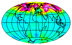 Ozone Field of 25 February 2021