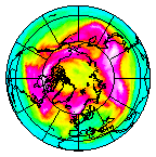 Ozone Field of 25 February 2021