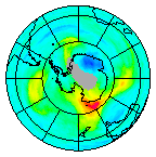 Ozone Field of 25 April 2021
