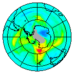 Ozone Field of 26 April 2021