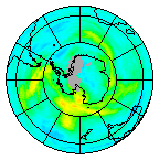 Ozone Field of 28 April 2021