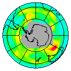 Ozone Field of 23 July 2021