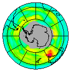 Ozone Field of 24 July 2021