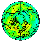Ozone Field of 25 July 2021