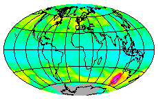 Ozone Field of 31 July 2021