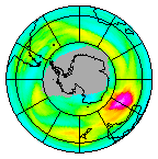 Ozone Field of 31 July 2021