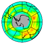 Ozone Field of 03 August 2021