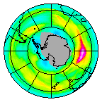 Ozone Field of 08 August 2021