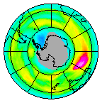 Ozone Field of 09 August 2021