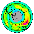Ozone Field of 10 August 2021