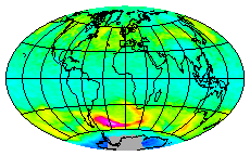 Ozone Field of 21 August 2021