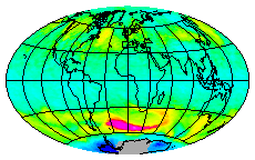 Ozone Field of 22 August 2021
