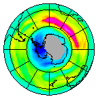 Ozone Field of 23 August 2021