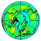 Ozone Field of 24 August 2021