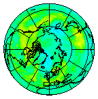 Ozone Field of 25 August 2021