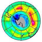 Ozone Field of 25 August 2021