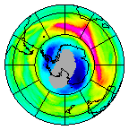 Ozone Field of 28 August 2021