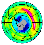 Ozone Field of 29 August 2021