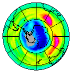 Ozone Field of 31 August 2021