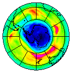 Ozone Field of 10 September 2021