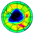 Ozone Field of 20 September 2021
