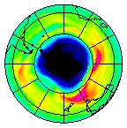 Ozone Field of 24 September 2021
