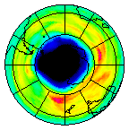 Ozone Field of 30 September 2021