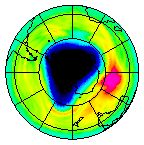 Ozone Field of 03 October 2021