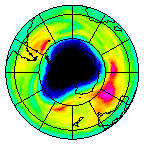 Ozone Field of 05 October 2021