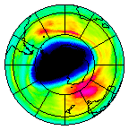 Ozone Field of 08 October 2021