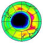 Ozone Field of 11 October 2021