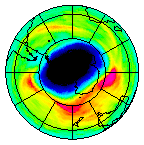 Ozone Field of 19 October 2021