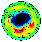 Ozone Field of 20 October 2021