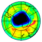 Ozone Field of 23 October 2021