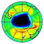Ozone Field of 24 October 2021