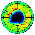 Ozone Field of 29 October 2021