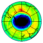 Ozone Field of 30 October 2021