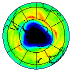 Ozone Field of 31 October 2021