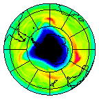 Ozone Field of 01 November 2021