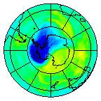 Ozone Field of 12 December 2021