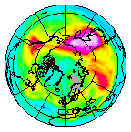 Ozone Field of 25 December 2021