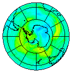 Ozone Field of 25 December 2021